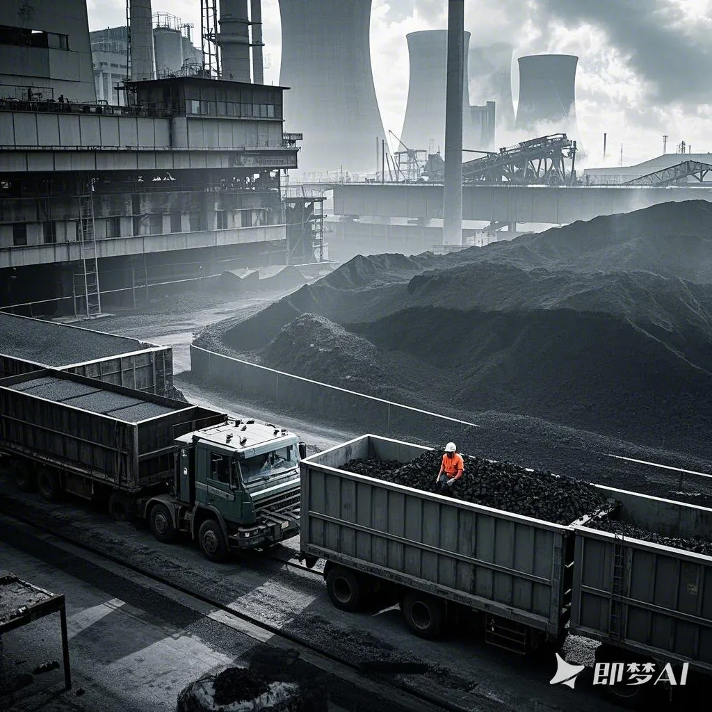 Power plants, coal and cement production and transportation