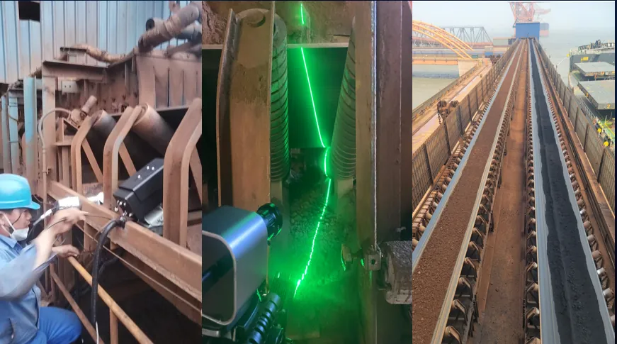Application case of coal conveyor belt tear monitoring in a thermal power generation enterprise