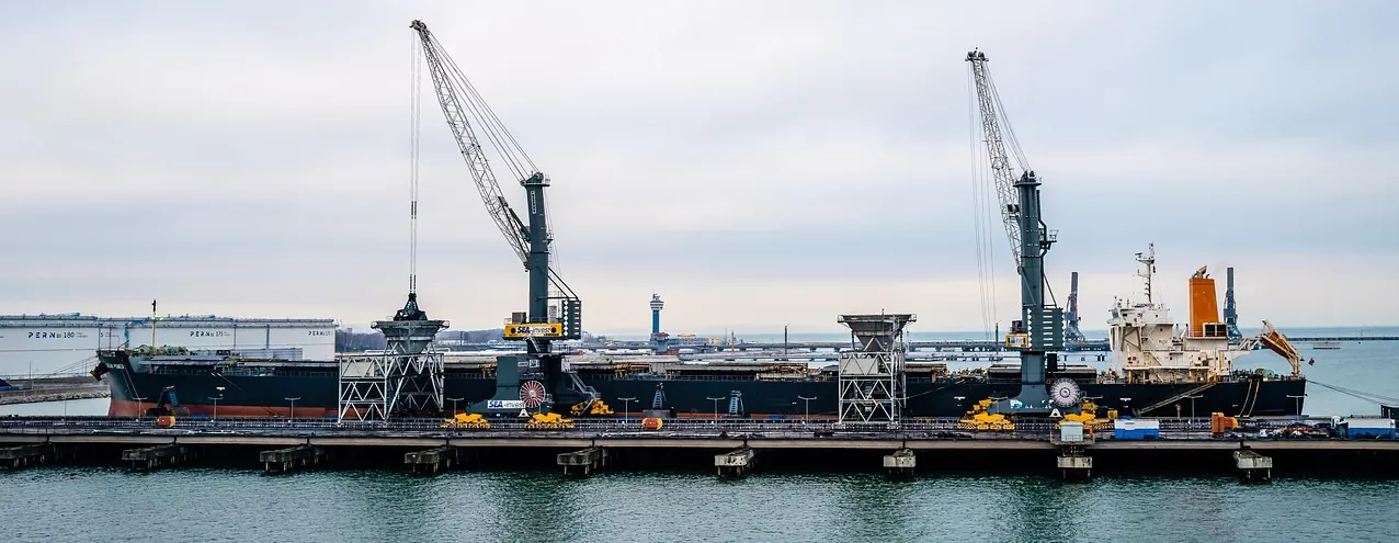 Application of Real-time Monitoring of Belt Material Level of a Port Ship Unloader