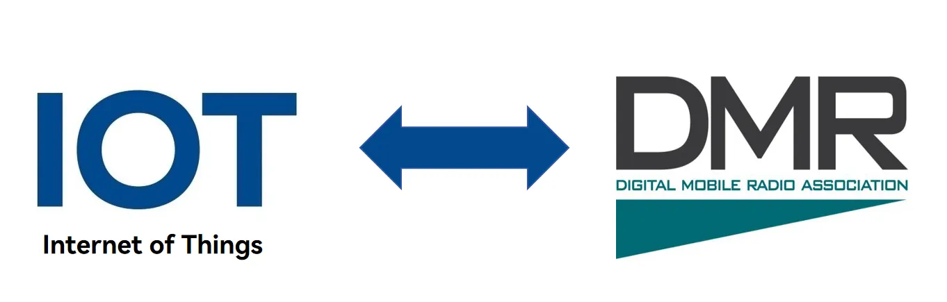 Data Gateway for the Integration of  IoT and DMR